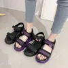 Sommer Neue Plattform Sandalen Mode Vielseitige Persönlichkeit Lässig Und Bequem Einfache Weichen Boden Einkaufen frauen Schuhe