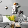 3PCS Astronaut Figurines Rzeźba Rzeźba Nowoczesne dekoracje Miniatury Ozdoby Stołu Kosmonaut Dekoracyjne 220811