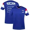 2022 Nouvelle-Espagne Alpine F1 Racing Racing Alonso Men's 3D T-shirt respirant Shirt Short Short Summer Fashion Man T