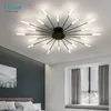 Kroonluchters Nordic LED Kroonluchter Verlichting voor Woonkamer Slaapkamer Moderne Plafondlamp Woondecoratie