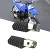 Ropa de motocicleta Caucho 2 piezas Confiables Reemplazo de pedal de descanso ultraligero YP546 Motorización universal a prueba de óxido