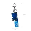 Chameleon Bear Keychain Cartoon Bear's auto Keychain vrouwelijke prachtige tas hanger cadeau