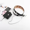 Vrouwen taille pack riem met verwijderbare ketting tas pu lederen vrouwen cadeau telefoon tassen riemen voor dame casual vrouwelijke portemonnee zwart