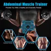 Elektrische buikspierstimulator EMS-trainer Toner Buikspierstimulatie Abs Fitnessapparatuur Voor armbeen-rugmassage 220408