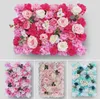 Decorative Flower Panel for Wall Handmade Leaf Artificial Silk Wedding Wall Decor Baby Shower Party Backdrop