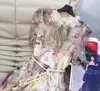 Высококачественное женское дизайнерское брендовое платье Decor с завязками на талии 298M