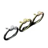 Модное кольцо с узлом, женская пара бриллиантов, 18 К, Valley, в том же стиле31808371093557