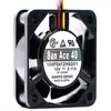 Original 109P0412H6D01 4020 12V 0.11A 4CM three-wire double ball cooling fan