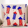 Cushion/Decorative Pillow Covers Bedroom And Of Patriotic Indepe America Decorations Stars 4 Pillows 16x16 Throw Memorial CasesCushion/Decor