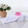 5pcs blanc doux tissu microfibre serviette de visage el serviette de bain débarbouillettes essuie-mains portable serviette éponge multifonctionnelle 220727