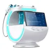 7 W 1 Smart Ice Blue Skin Analyzer Hydra Water Peel Microdermabrazja Hydrodermabrazja Maszyna do twarzy ze skórą