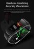 C5S Smart Wrist Watch Band Smart Armbands Sports IP67 Waterproof Fitness Armband Oxygen Heart Rate Monitor Blodtryck för iOS Android New