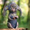 Cartoon Handmake Speelgoedfiguren Ornamenten Creature Elf Model Fantasy World Hars Decoratie Tuin Carving Ambachten Home Decor Gift 220531