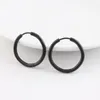 Stud Alisouy 1 Pair High Quality Men Titanium Ear Hoop Huggie Sleeper Earrings Piercing SimpleStud Moni22