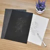 Gift Wrap 100 PcsSet A4 Size Copy Graphite Carbon Paper Painting Tracing For Wood Clothes Canvas Reusable Accessories XJ78235I2328855286