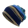 Beanie/Skull Caps Spring Striped Beanies för män unisex Summer Thin Sticked Beanie Men's Multifunction Hedging Cap Hatts Man Kerchief #T1PBE