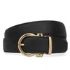 Ceinture en cuir de haute qualité mode boucle classique ceintures pour hommes et femmes 100-125 cm en option