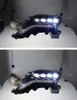 LED Dynamic Turn Signal Head Light Assembly för Toyota Prado bilens strålkastare DRL DAYTIME Light High Beam Lamp 2014-2017