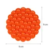 Fidget Speelgoed Zuignap Vierkant Pat Siliconen Blad Kinderen Stress Relief Squeeze Speelgoed Antistress Zachte Squishy