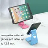 Parti Favorileri Plastik Yaratıcı Masaüstü Cep Telefon Tutucu Çift Katlanır Portatif Telefon Stand Tembel Tablet Stand Cep Telefon Rafı Reklam Tanıtım Hediyeleri ZL0957