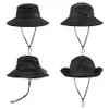 1 pcs largo Brim Sun Hat Malha Bucket Hat Lightweight chapéu ao ar livre perfeito para atividades ao ar livre