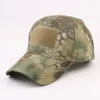 Utomhuskamouflage militär hoed baseball caps taktisk armétrucker cap sport camo mäns gorras