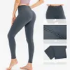 lu-12353 pantalons de sport de yoga pour femmes formation serrée taille haute pantalon de hanche de pêche élastique pantalon de fitness à séchage rapide tenues de yoga avec logo