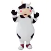 Furry Suit Cow Mascot Costume Fursuit OX Milk Party Game Halloween Dress-up Adult Outfit 1pcs Birthday Gifts