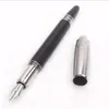 Crystal On Top Rollerball Pen Black and Silver Circle Cove Office M Penne con serie Numero7401449