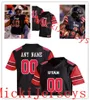 2022 NCAA Custom Stitched College Football Jersey 70 Jackson Barton Jersey 16 Nygel King 69 Lo Falemaka 23 Julian Blackmon 6 Bradlee Anae UU Jerseys