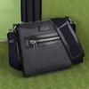 Borsa da uomo di alta qualità Classica goffratura moda Borse a tracolla in pelle catena crossbody frizione Tote Messenger Cross Body 21x23.5x4.5