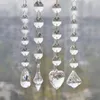 Party Decor 1 M Shine Acrylic Crystal Bead Curtain Hanging Strand With Pendant Trees Ornament For Wedding DIY Decoration