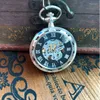 Pocket Watches 8938 Vintage Silver Wheel Roman Scale Large Watch Court Creative Present Value Exquisite Flip Thun22