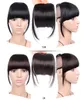 Hair Bangs Hairpieces Extensions의 도매 합성 클립 Hairs Extension Frange Blunt 내열성 가짜 헤어 피스 대량