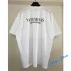 Black White Vetements Oversized T-Shirt Men Women Minimalist Slogan FASHION IS MY PROFESSION Vetements Tops VTM Short Sleeve