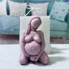 3D Baby Portrait Candle Silicon mögel gravid omfamning aromaterapi Diy Mother Gift Bidra barnkvinna hartsmögel 220611