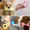 Pet Dog Toys For Small Dogs Chews TPR Knot Toy Bite Resistant Molar Teeth Cleaning Dog Training Supplies Interactive Accessories