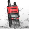 Baofeng UV-9R Pro Banda dupla atualizada IP68 High Power Power Power 9R Plus Walkie Talkie Communications Amateur Radio de duas maneiras