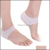 Sile Hydratant Gel Talon Chaussettes Pieds Fissurés Soins De La Peau Protecteur Outil Pour Hommes Et Femmes Drop Delivery 2021 Traitement Santé Beauté K