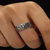 Moda Spider Web Pierścionki Retro Projektant Finger Ring Mężczyźni Kobiety Titanium Steel Party Biżuteria Prezenty dla Unisex Wysoka jakość