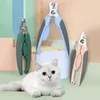 Professional Cat Grooming Tools Pet Nail Clipper Pets Manicure Doggy Nail-Cleaner Cat Nail-Scissors Cats Nails Trimmer Cutter Nail Care Zl1192