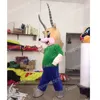 Costumi della mascotte dell'antilope di simulazione Vestito da personaggio dei cartoni animati di alta qualità Vestito da festival all'aperto per feste di compleanno per adulti di Halloween