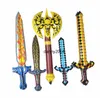15 design swords prop inflatable swim pool toy children inflated sword knife axe large swimming toys halloween cosplay pirate prop6976310