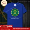 Army Bangladesh Cotton T-shirt Anpassade Jersey-fans DIY Namn nummer High Street Fashion Hip Hop Loose T-shirt 220609