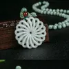 Naszyjniki wisiorek agoods Myanmar jadeiń łańcuch swetra chiński styl biżuterii