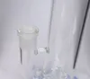 pyrex glasoljebrännarrör Life Perc Rak bong 35cm Höjd dubbrigg med 18,8mm Honskarv Välblåst glas