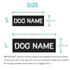2pcs etiqueta personalizada colete de colete personalizado nome de cão personalizado ou acessórios para animais de estimação DIY 220622