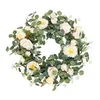 Декоративные цветы венки 40 см венок входной двери 16 -дюймовый настенный вешалка гирлянда witigs pogry procydecorative