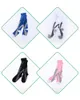 Calcetines de compresión multicolores para hombre y mujer, aptos para deportes, antifatiga, alivio del dolor, medias altas, calcetines de viaje, vuelo, Golf, Rugby