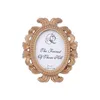 200pcs legant Frames Elliptical Baroque European Resin Place Card Holder Wedding Party Gift Favor Photo Frame favor Black White